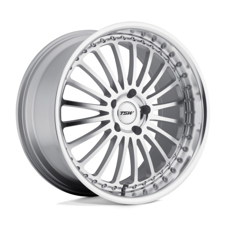 Jante aliaj TSW TSW SILVERSTONE jantă 19x8 5x120 76.1 ET20, Silver | race-shop.ro