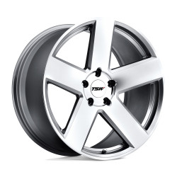 TSW BRISTOL jantă 19x8.5 5x100 72.1 ET35, Silver