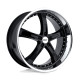 Jante aliaj TSW TSW JARAMA jantă 20x8.5 5x114.3 76.1 ET40, Gloss black | race-shop.ro