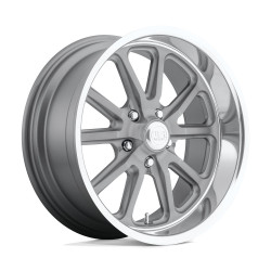 US Mag U111 RAMBLER jantă 22x11 5x127 78.1 ET18, Matte gun metal
