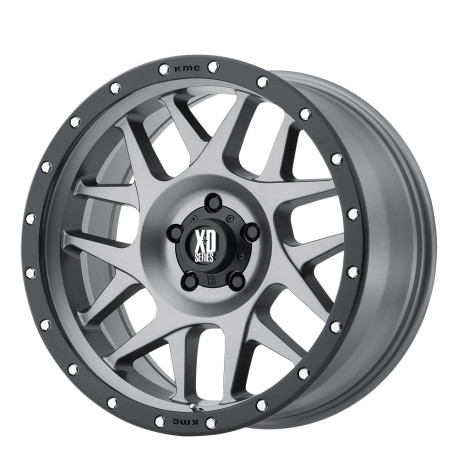 Jante aliaj XD XD 127 BULLY jantă 16x8 6x139.7 106.1 ET0, Matte gray | race-shop.ro