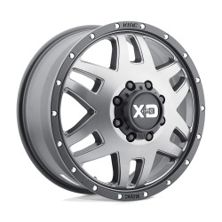 XD 130 MACHETE DUALLY jantă 20x7.5 8x165.1 121.5 ET-152, Matte gray