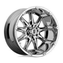 XD 779 BADLANDS jantă 18x9 8x165.1 125.1 ET-12, Chrome