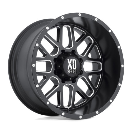 Jante aliaj XD XD 820 GRENADE jantă 20x9 8x170 125.1 ET18, Satin black | race-shop.ro