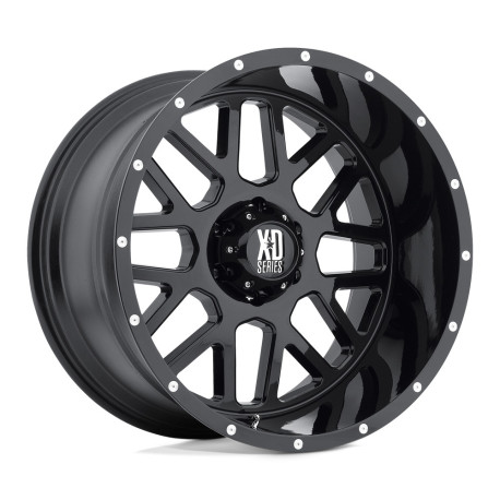 Jante aliaj XD XD 820 GRENADE jantă 20x9 8x180 124.2 ET0, Satin black | race-shop.ro