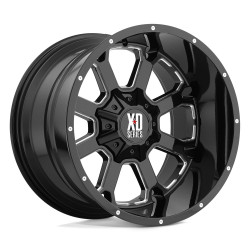 XD 825 BUCK 25 jantă 20x9 8x165.1 125.1 ET0, Gloss black