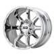 Jante aliaj XD XD 838 MAMMOTH jantă 20x10 8x180 124.2 ET-18, Chrome | race-shop.ro