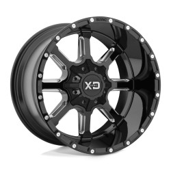 XD 838 MAMMOTH jantă 22x10 5x127/5x139.7 78.1 ET12, Gloss black