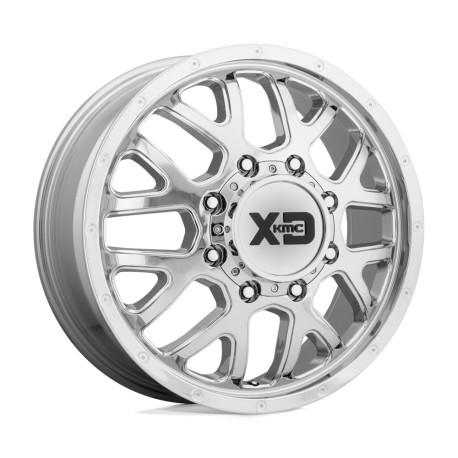 Jante aliaj XD XD 843 GRENADE DUALLY jantă 20x8.25 8x165.1 125.1 ET127, Chrome | race-shop.ro