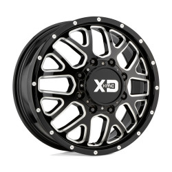 XD 843 GRENADE DUALLY jantă 20x8.25 8x165.1 117 ET127, Gloss black
