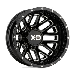 XD 843 GRENADE DUALLY jantă 17x6.5 8x165.1 125.1 ET-140, Gloss black