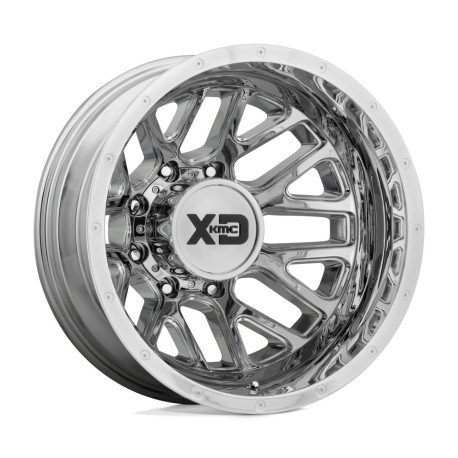 Jante aliaj XD XD 843 GRENADE DUALLY jantă 17x6.5 8x210 154.3 ET-140, Chrome | race-shop.ro