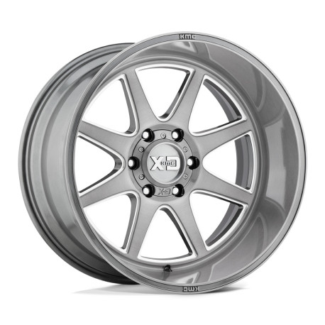 Jante aliaj XD XD 844 PIKE jantă 20x10 8x180 124.2 ET-18, Titanium | race-shop.ro