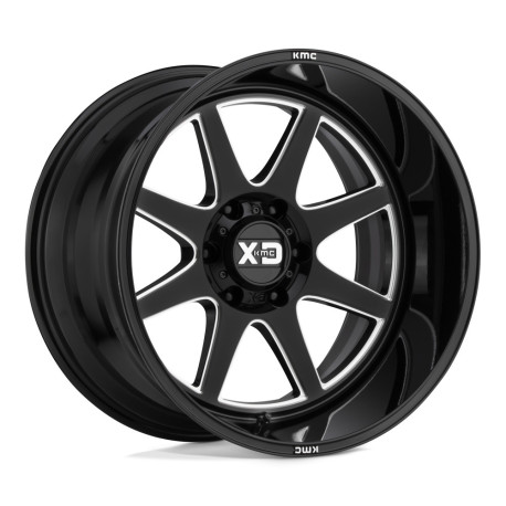 Jante aliaj XD XD 844 PIKE jantă 22x10 8x170 125.1 ET-18, Gloss black | race-shop.ro