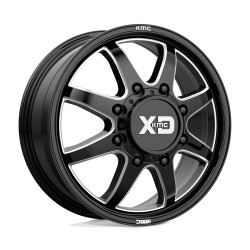 XD 845 PIKE DUALLY jantă 22x8.25 8x210 154.3 ET105, Gloss black