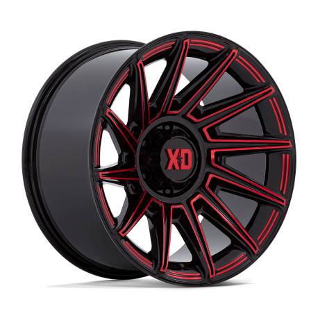 Jante aliaj XD XD 867 SPECTER jantă 20x10 8x180 124.2 ET-18, Gloss black | race-shop.ro