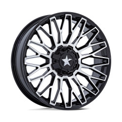 MSA Offroad jantăs M50 CLUBBER jantă 22x7 4x137/4x156 110.1 ET0, Gloss black