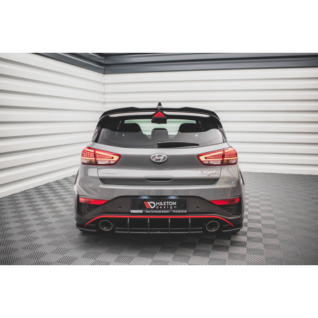 Body kit și tuning vizual MAXTON DESIGN Street Pro prelungiri laterale bară spate pentru Hyundai I30 N Hatchback Mk3 Facelift | race-shop.ro