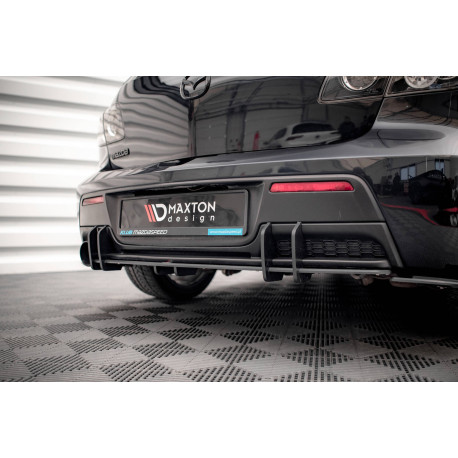 Body kit și tuning vizual STREET PRO Rear Diffuser Mazda 3 MPS Mk1 | race-shop.ro