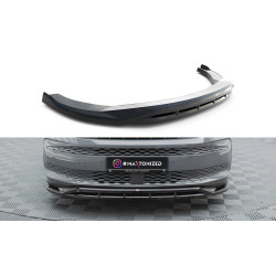 MAXTON DESIGN prelungire bară față pentru Volkswagen Multivan T7, negru lucios, V1