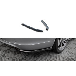 MAXTON DESIGN prelungiri laterale bară spate pentru Opel Insignia OPC-Line Mk1, negru lucios