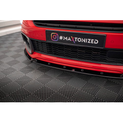 MAXTON DESIGN prelungire bară față pentru Fiat 500X Sport Mk1 Facelift, negru lucios