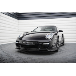 MAXTON DESIGN prelungire bară față pentru Porsche 911 Turbo 997, negru lucios