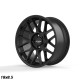 ALU disky STROM STROM STR2 jantă 19x9.5 5x120 72.6 ET40, Full Satin Black | race-shop.ro