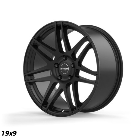 ALU disky STROM STROM STR3 jantă 19x11 5x120 72.6 ET22, Full Satin Black | race-shop.ro