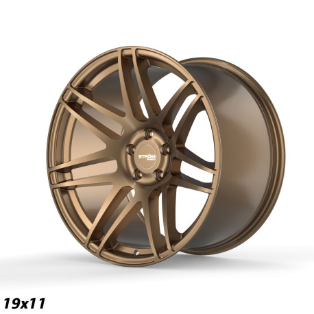 ALU disky STROM STROM STR3 jantă 19x11 5x120 72.6 ET40, Satin Bronze | race-shop.ro