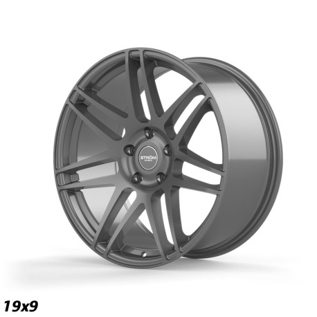 ALU disky STROM STROM STR3 jantă 22x10.5 5x120 74.1 ET40, Gloss Gun Metal | race-shop.ro