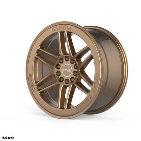 ALU disky STROM STROM DS-25 jantă 18x9 5x114/120 72.6 ET33, Gloss Bronze | race-shop.ro