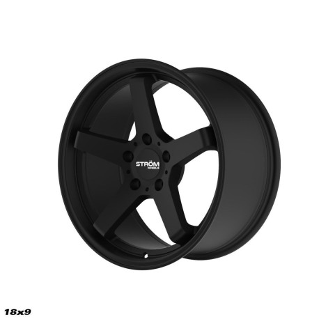 ALU disky STROM STROM DS-35 jantă 18x10.5 5x120 72.6 ET10, Full Satin Black | race-shop.ro