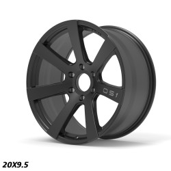 STROM OS1 jantă 20x9.5 6x139.7 106.1 ET15, Full Satin Black