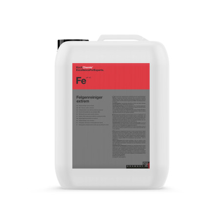 Anvelope și jante Koch Chemie Felgenreiniger extrem (Fe) - Detergent jante cu acid 11KG | race-shop.ro