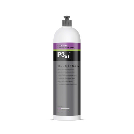 Corecție vopsea Koch Chemie Micro Cut Finish P3.01 - Pastă micro-abrazivă antihologram pentru finisare cu conținut de ceară de carnauba 1L | race-shop.ro