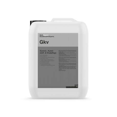 Anvelope și jante Koch Chemie Gummi-, Kunststoff Vinylpflege (Gkv) - Soluție plastice exterioare și anvelopelor 10 L mată | race-shop.ro
