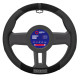 Volane sport SPARCO CORSA SPS130 husă pentru volan, negru (PVC, piele de căprioară și cauciuc) | race-shop.ro