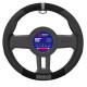 Accesorii pentru volan SPARCO CORSA SPS130 husă pentru volan, gri (PVC, piele de căprioară și cauciuc) | race-shop.ro