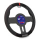 Volane sport SPARCO CORSA SPS130 husă pentru volan, roșu (PVC, piele de căprioară și cauciuc) | race-shop.ro