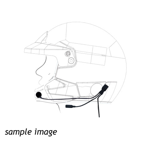 Căști / Headsets ZeroNoise FULL FACE Headsets Male Nexus 4 PIN IMSA with Earcups and Speaker Pads Integrated | race-shop.ro