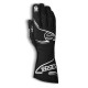 Mănuși de curse Sparco ARROW+ cu FIA (cusături exterioare) negre
