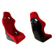 Scaune sport Scaun de curse EVO Velvet Roșu. | race-shop.ro