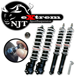 NJT eXtrem Coilover Kit potrivit pentru VW Golf 3 and Vento