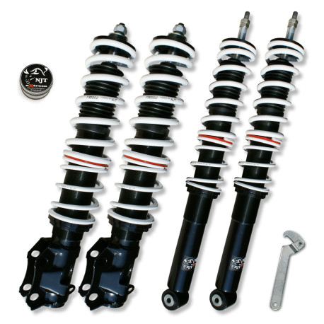 Suspensii sport reglabile NJT eXtrem Coilover Kit potrivit pentru VW Golf 4 Cabrio | race-shop.ro