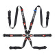 Centuri de siguranță și accesorii Centuri de siguranță sport în 6 puncte FIA SPARCO COMPETITION H-2 PU 2" (50mm), negru | race-shop.ro