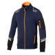 Geci și hanorace SPARCO ALABAMA TECH FULL ZIP - albastru/portocaliu | race-shop.ro