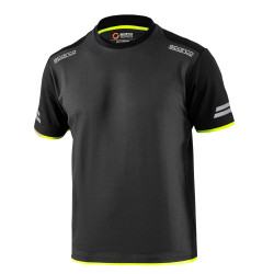 SPARCO Teamwork t-shirt pentru bărbați - negru/galben