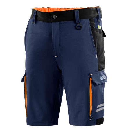 Echipamente mecanici Pantaloni tehnici SPARCO SPARCO OREGON albastru/portocaliu | race-shop.ro