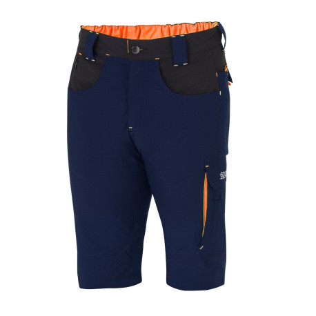Stil de viață Pantaloni tehnici SPARCO OREGON albastru/portocaliu | race-shop.ro